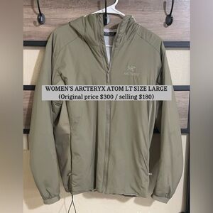 Green Arcteryx jacket